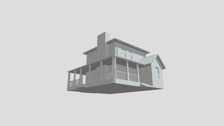 Sample House 3D Model