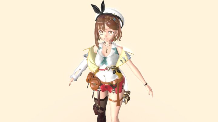 Atelier Ryza 2 Ryza 3D Model
