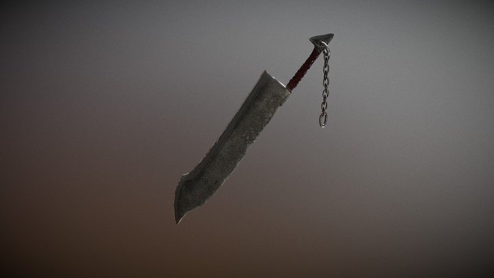 Chain Sword 3D Model