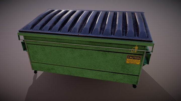 Dumpster 3D Model