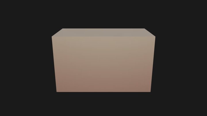 Simple Box with Cross Sections 3D Model