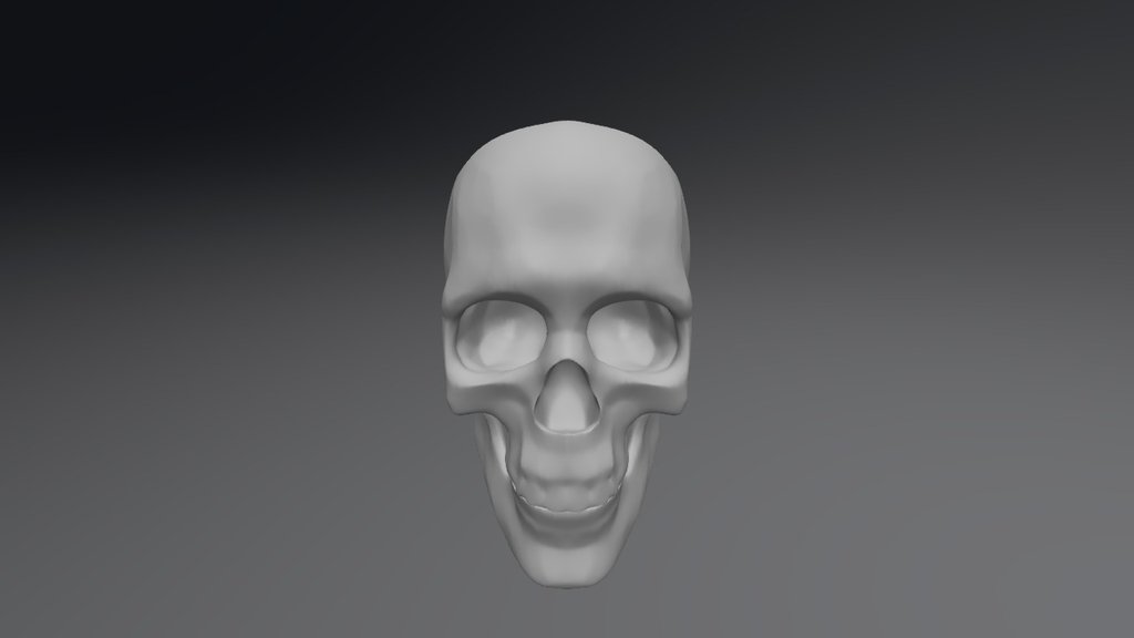 Human Skull (Low Poly) - 3D model by sullyman [3e38da3] - Sketchfab