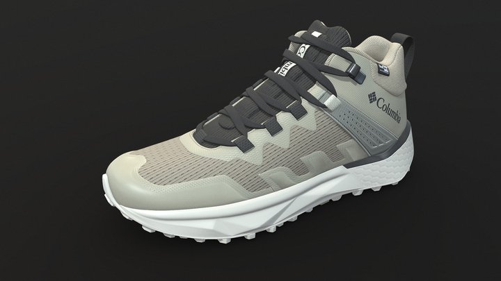 Hikings Shoes 3D Model