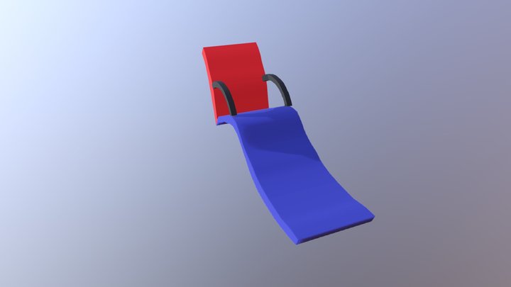 Kursi Multifungsi 3D Model