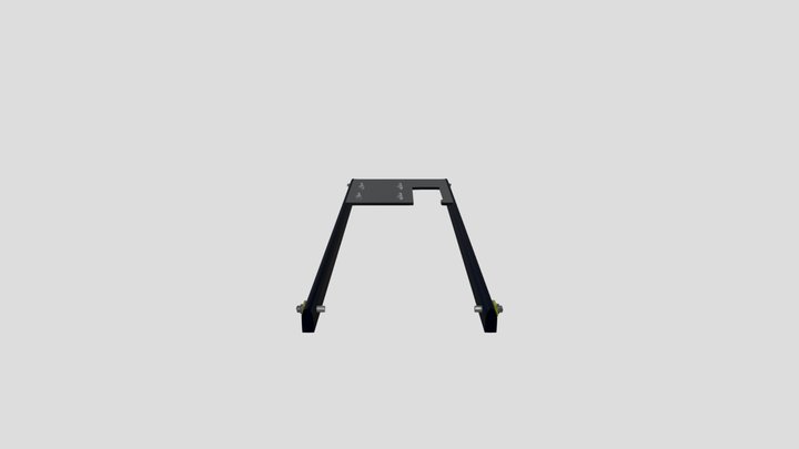 Bike Wheel Holder 3D Model