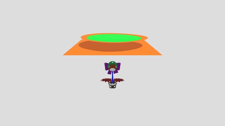 Piranna Plant 3D Model