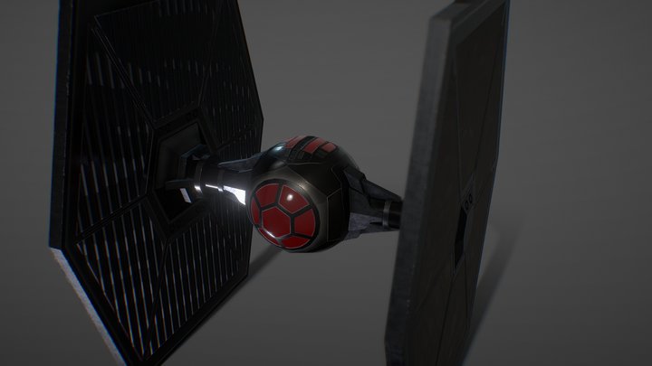 TIE Fighter 3D Model