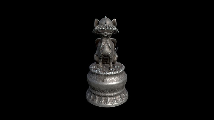 final_pionek_high_uv 3D Model