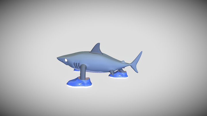 Tralalero tralala 3D Model