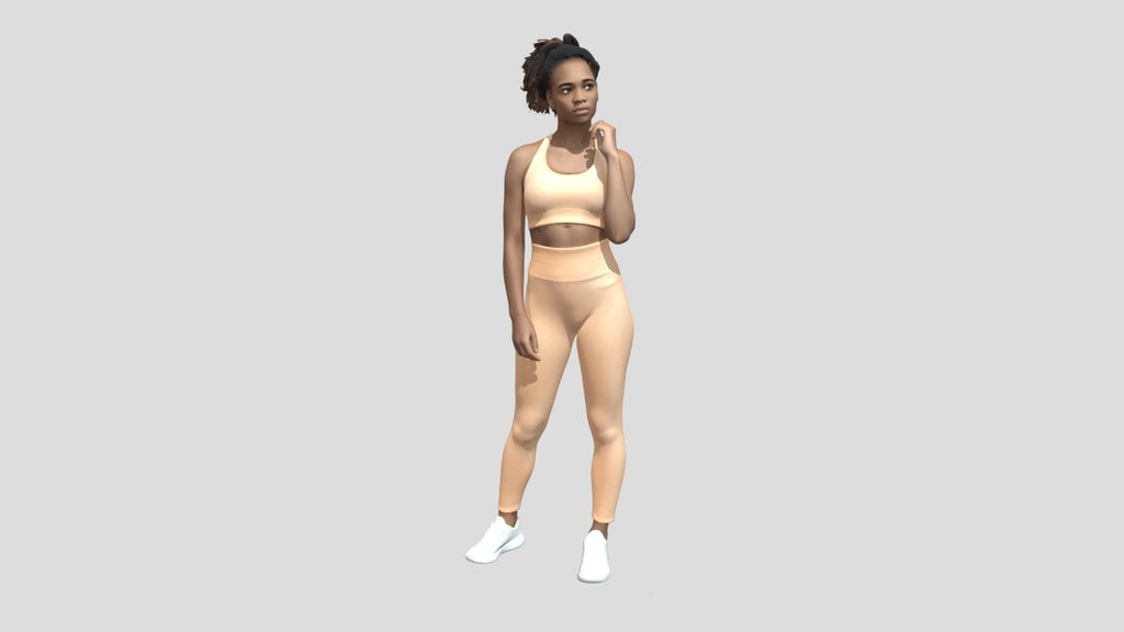 Peach Power Pose