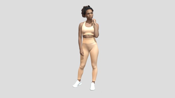 Peach Power Pose