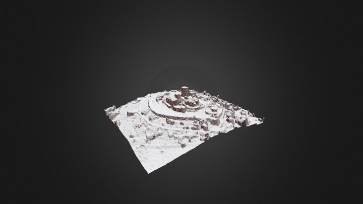 Castillo Monterrei 3D Model