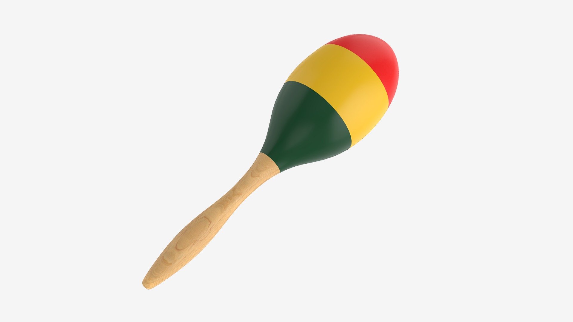 Maracas 02 colorful - Download Free 3D model by HQ3DMOD (@AivisAstics)  [3e3df39]