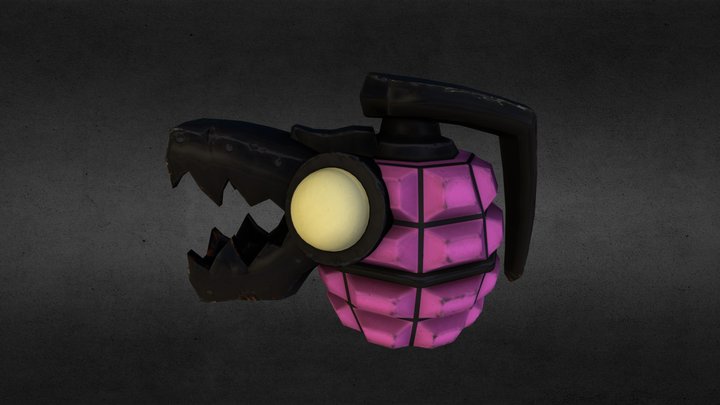 Jinx's Grenade 3D Model