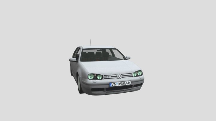 Volkswagen Golf IV 3D Model