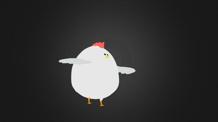 ChickenAndEgg 3D Model