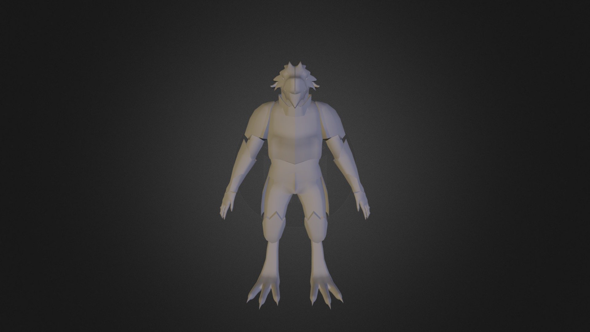 Saurus V1 - 3D model by sirrender [3e41b12] - Sketchfab