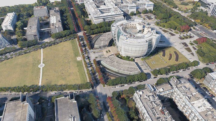 苏州大学 3D Model