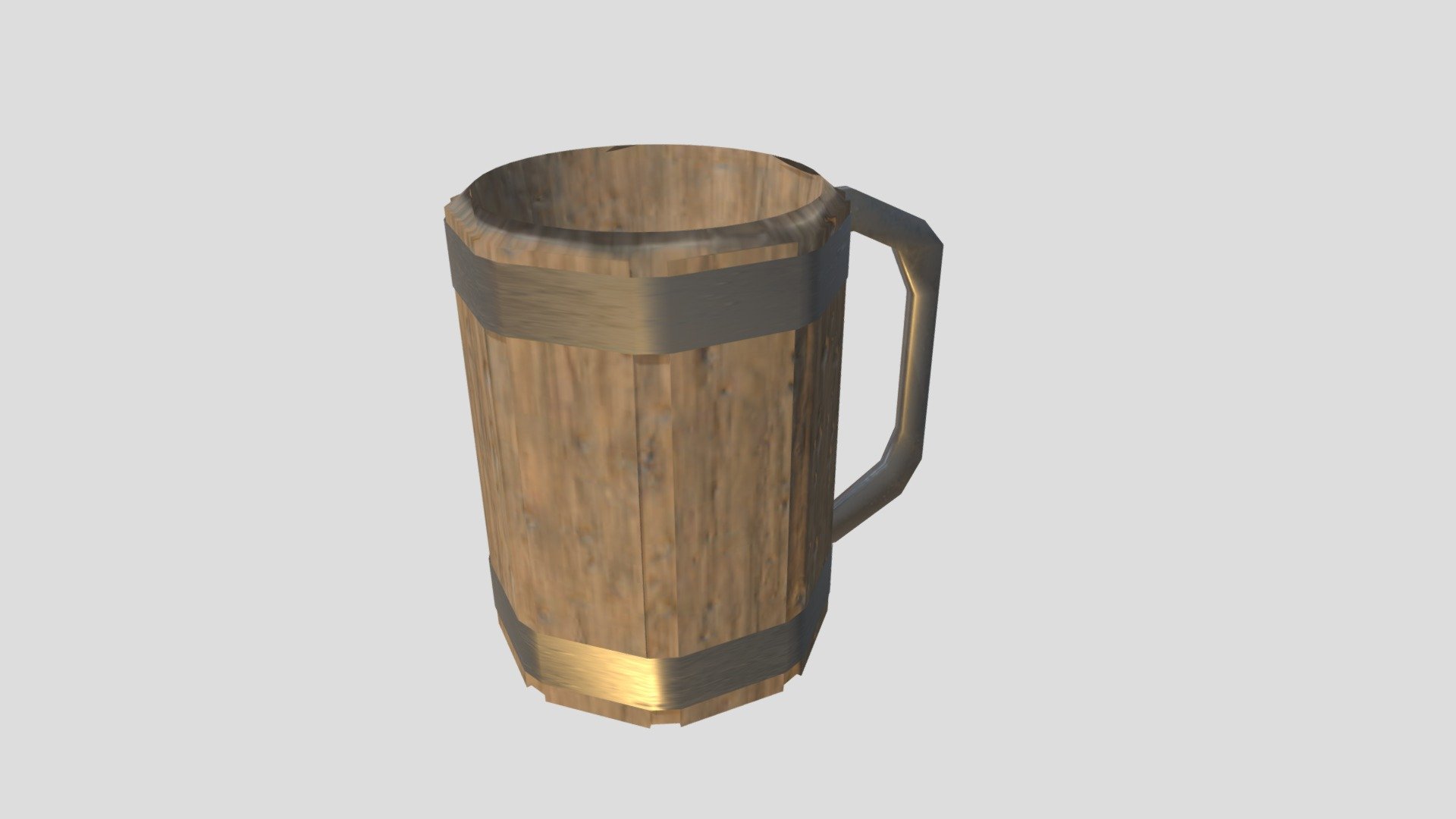 Medieval Tankard OLD (Low Poly) - 3D model by LewisBaker [3e459e8 ...