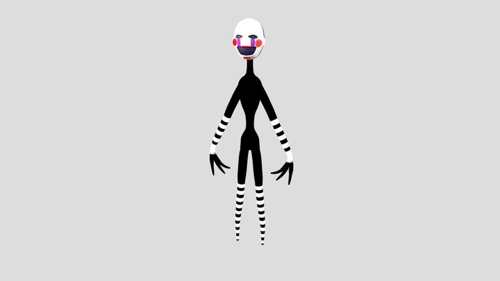 fnaf-puppet-blend 3D Model