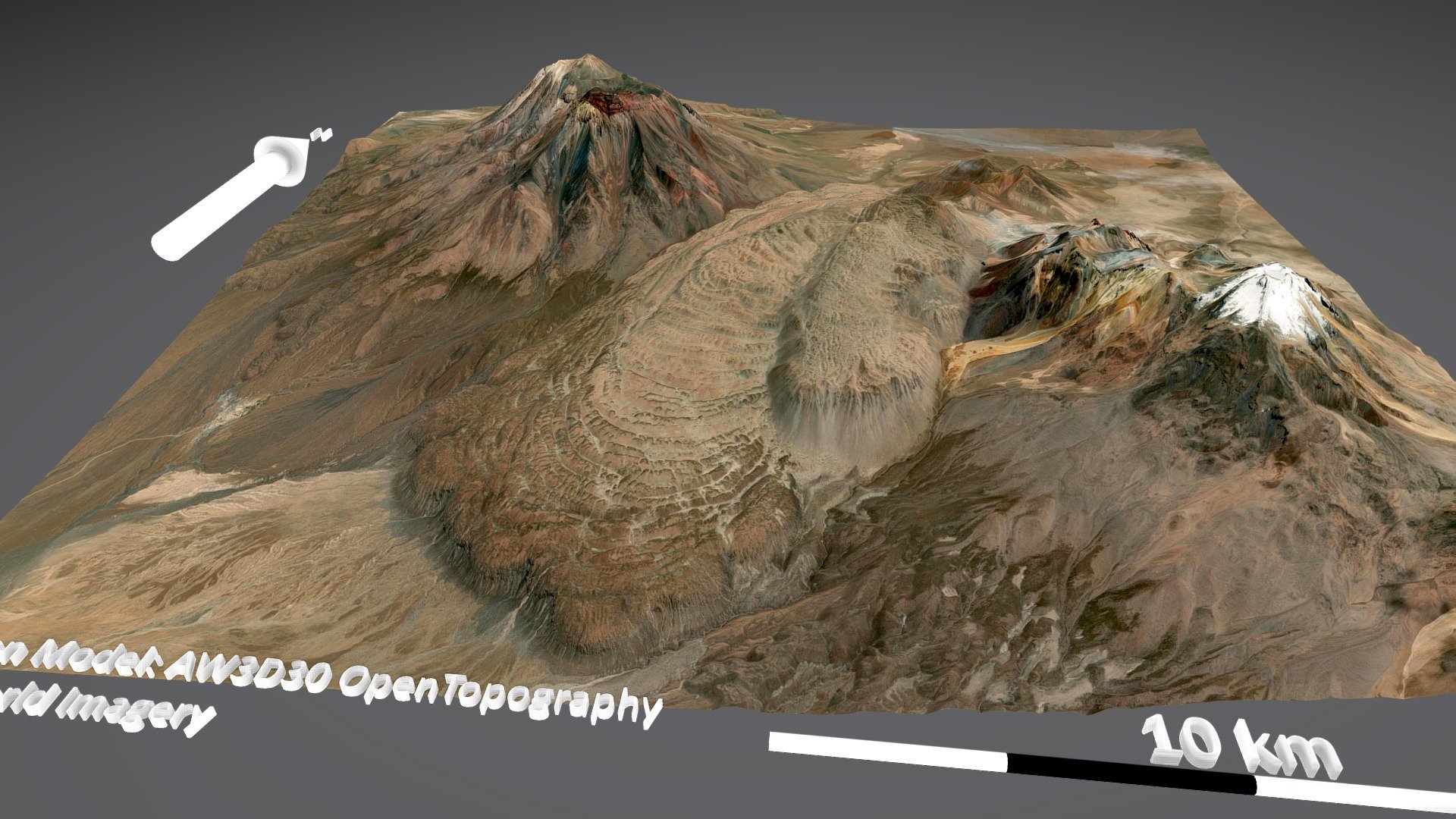 Cerro Chao lava flow, Chile