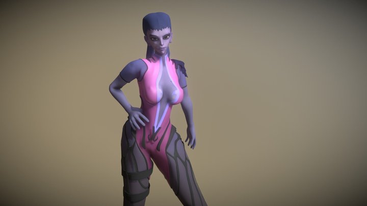 Widowmaker (Overwatch) 3D Model