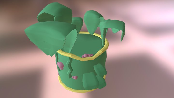 Garden Bounce Podium 3D Model