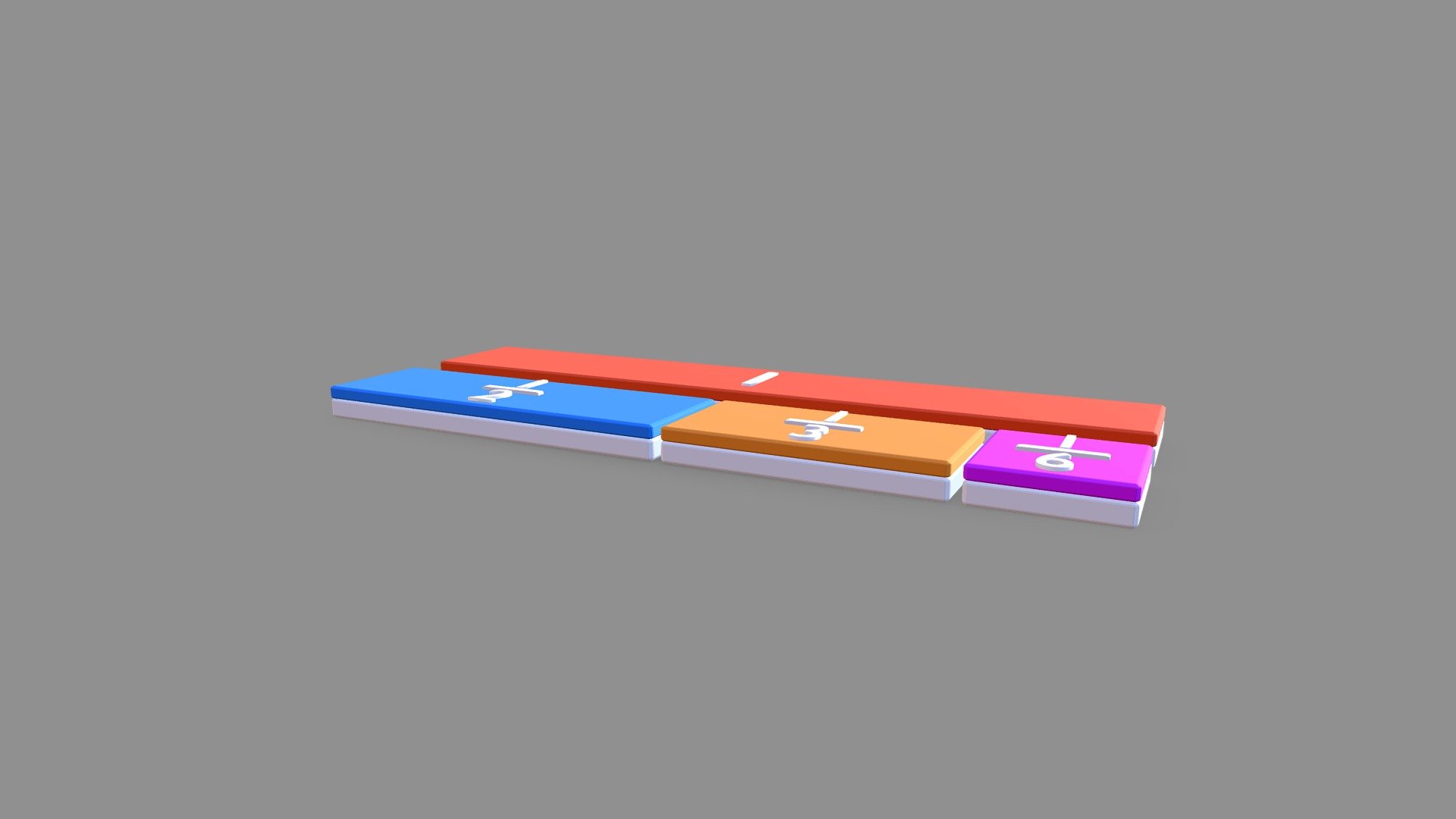 Fraction pieces 3d model by lizg lizg5 3e4853e sketchfab