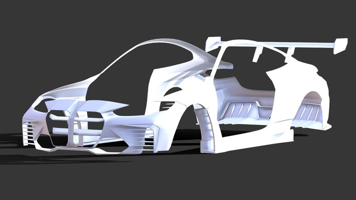 BMW m4 Competition Bodykit STL
