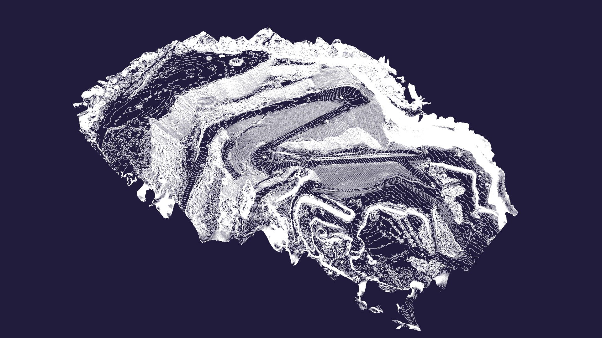 Sibley Quarry 3D model by Barton Malow (tylerunderwood) [3e48f97