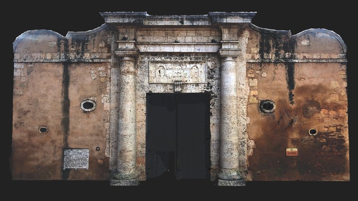 Portal de Carlos III 3D Model