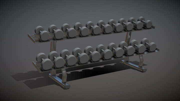 Dumbbells trainer – Modello 3D gratuito STL