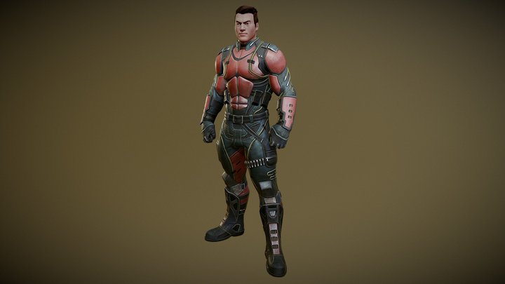 Ballistic Overkill - 3D-Character - Wraith 3D Model