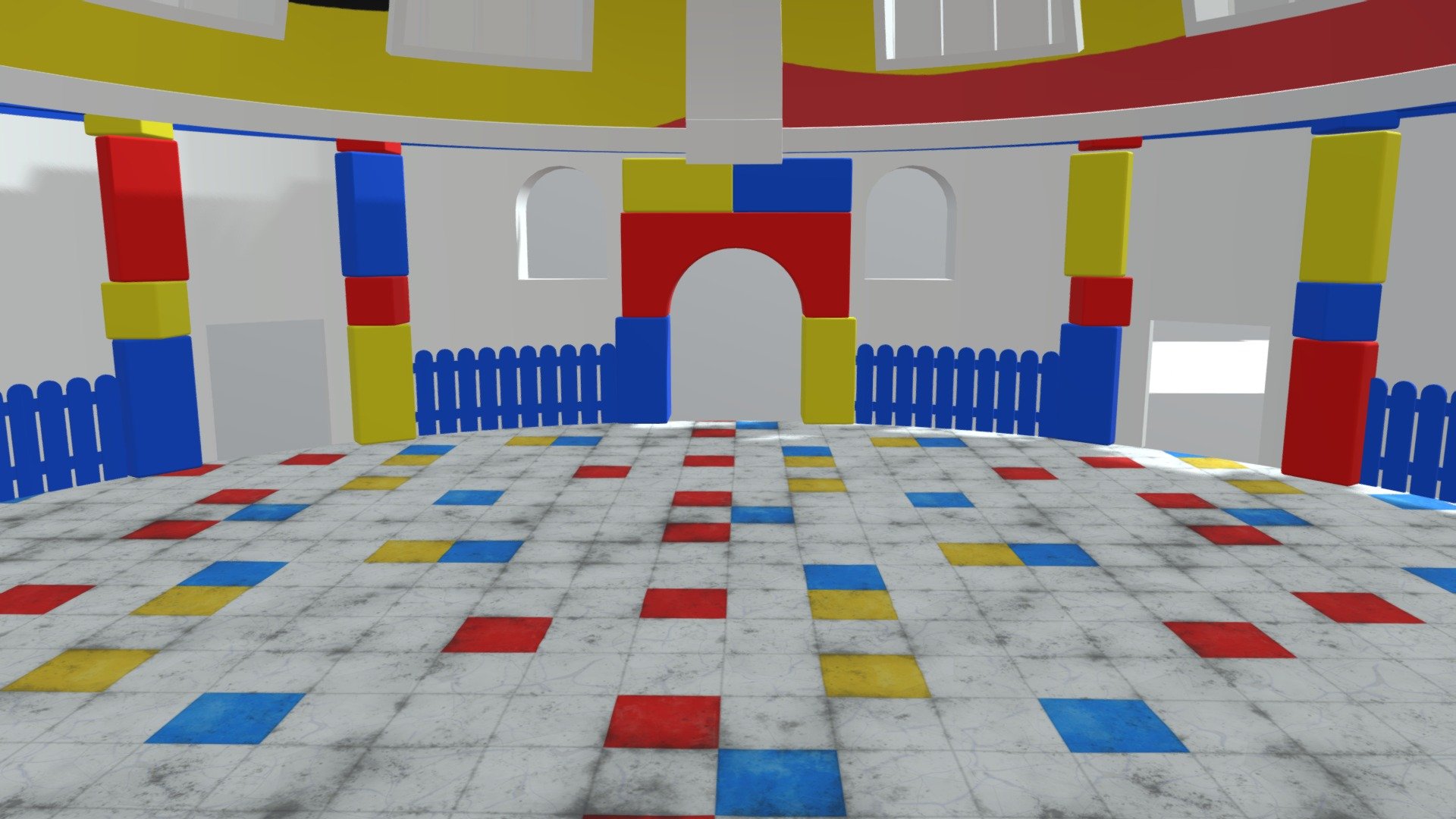 Poppy Playtime  Chapter 1 Walls&Floor - Download Free 3D model by