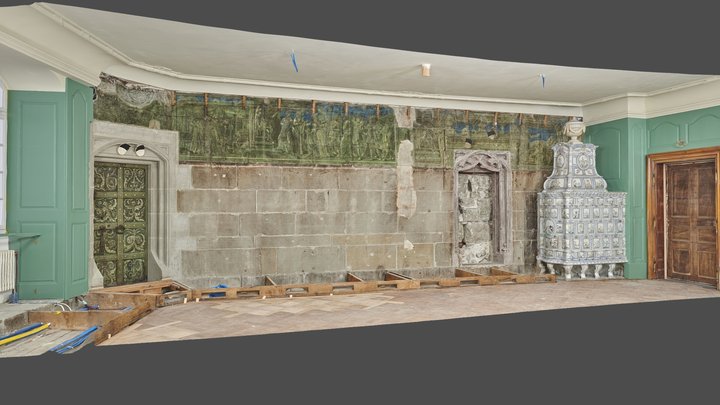 Hôtel cantonal de Fribourg (Suisse) 3D Model