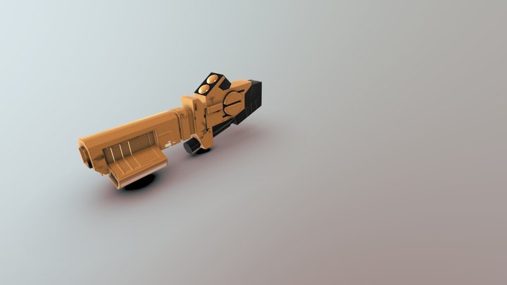 WH40K Ion-Gun 3D Model
