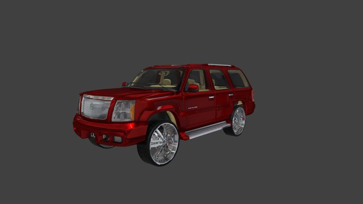 2004 Cadillac Escalade DUB Edition 3D Model