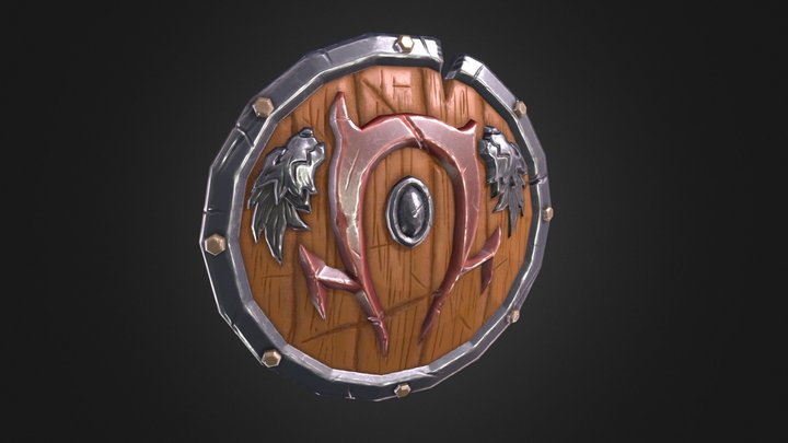 Horde Shield 3D Model