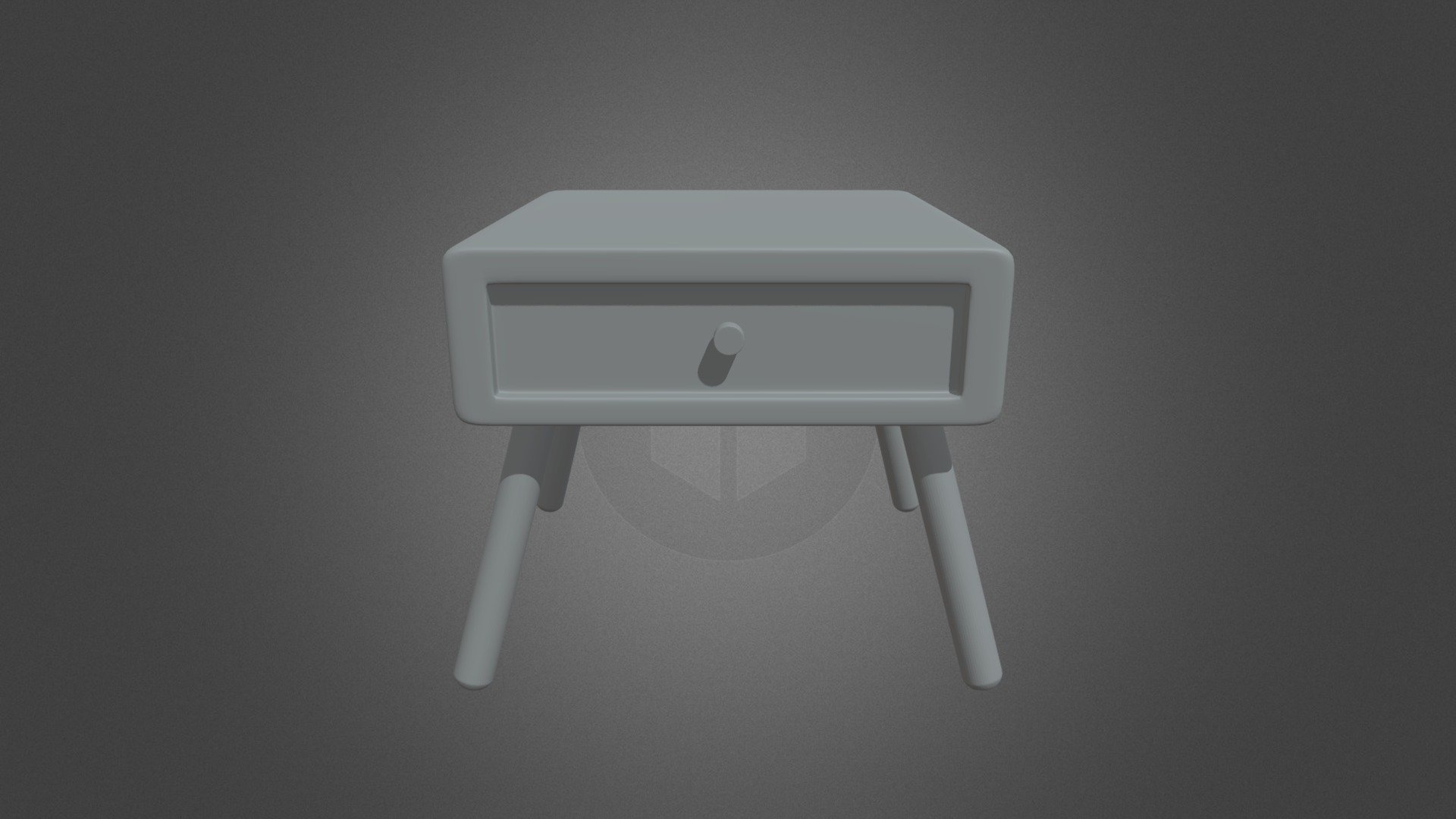 Bedside table Download Free 3D model by Emanuek [3e5270d] Sketchfab