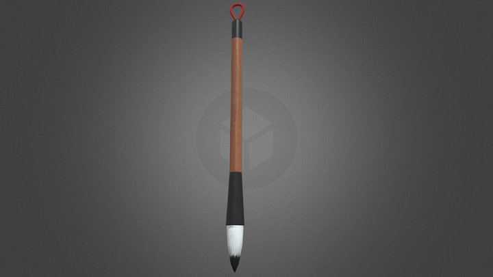 Pen(writing brush) 3D Model