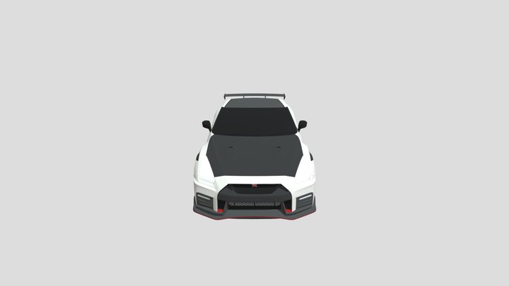 Nissan GTR Nismo 2022 3D Model