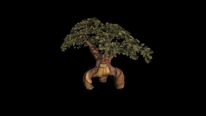 tree_Action 3D Model