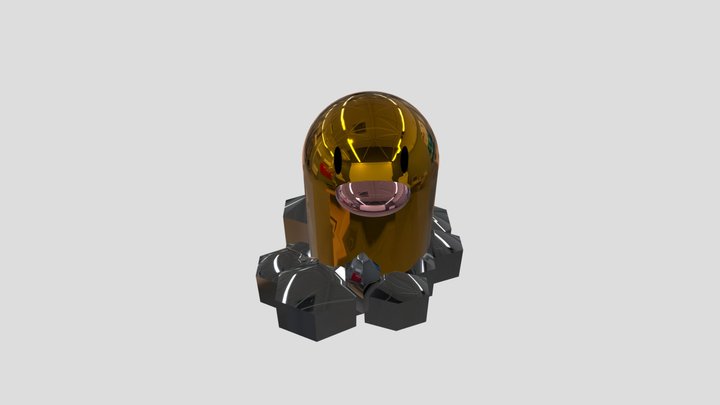 Diglett 3D Model
