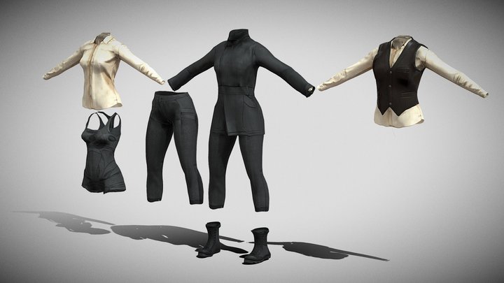 Real Suit For Ray II Retopo – Gratis 3D-model STL