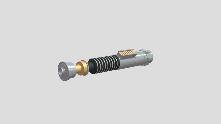Luke Skywalker Lightsaber (ROTJ) 3D Model