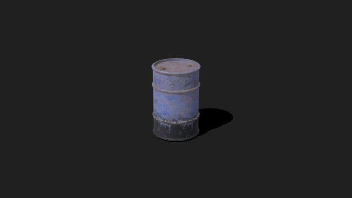 Barrel 3D Model