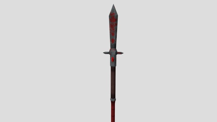 Monster Hunter Spear 3D Model