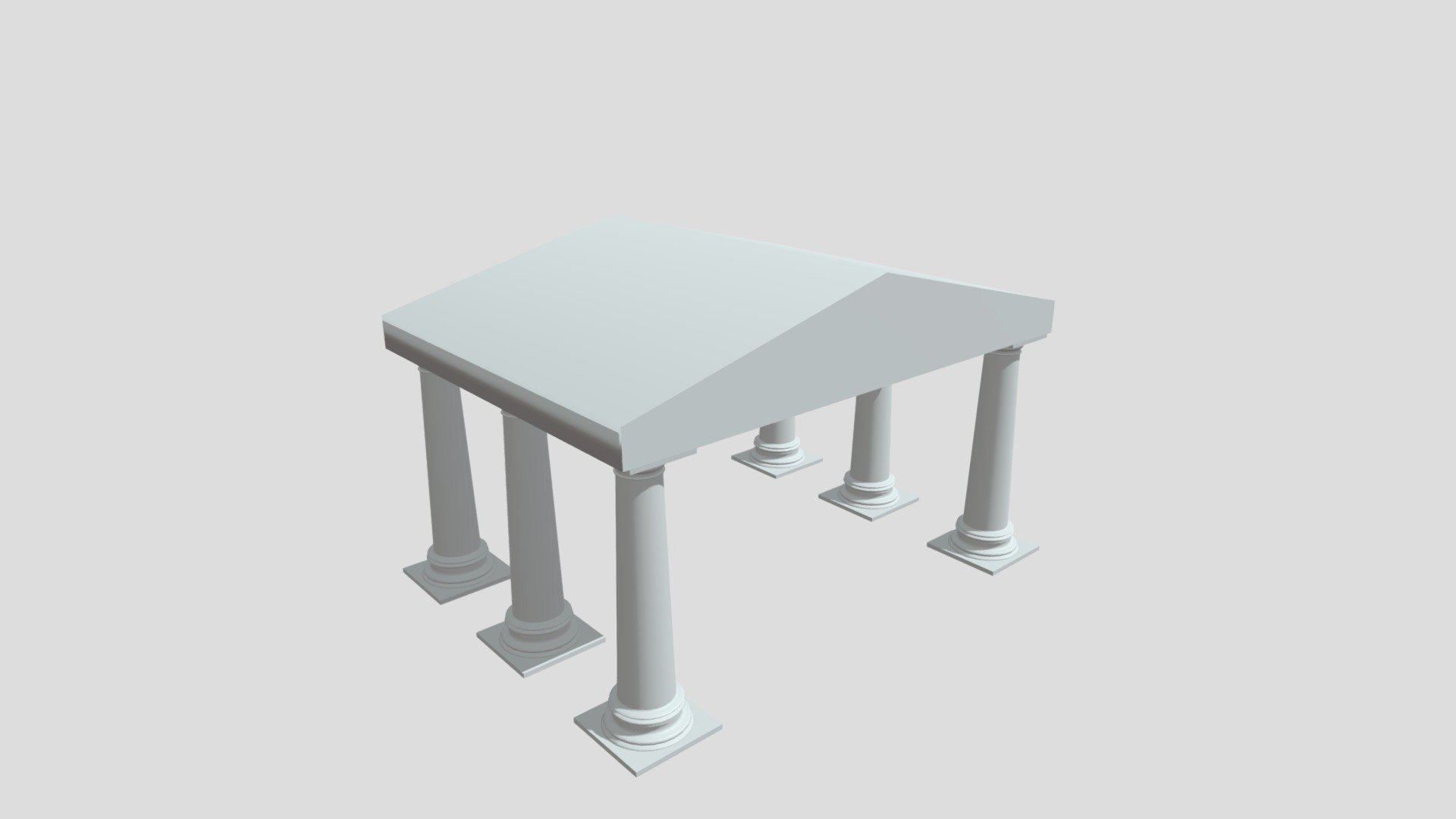 Wk3b Doric Pillar Alec Sha — Sketchfab embed 3D viewer