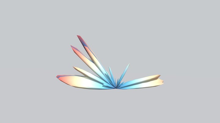 PG09-2B-Y Quartz-Feldspar Microdomain (Rose3D) 3D Model