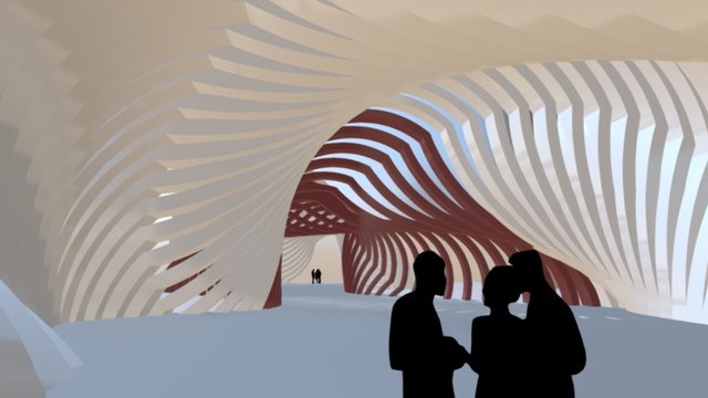 Parametric Building 2 3D Model